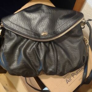 Juicy Couture Black Leather Shoulder Bag